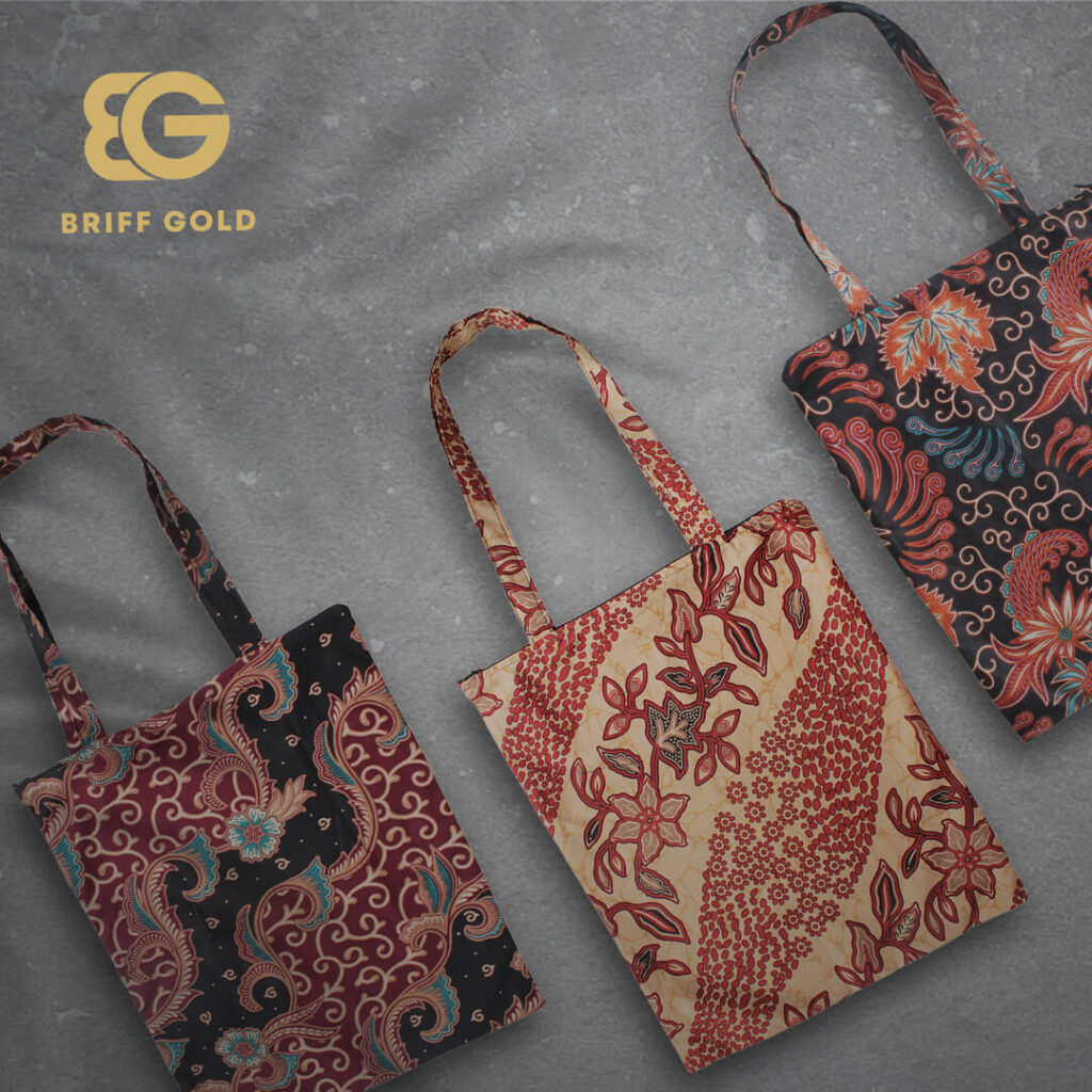 totebag batik jahitan briffgold